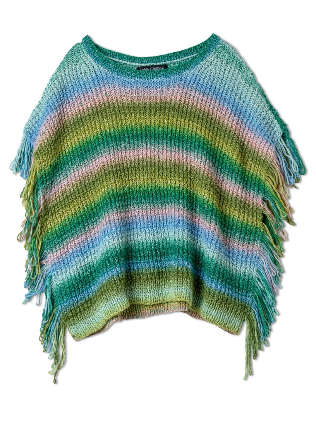 Strickpaket Cotonella Slipover mit Fransen