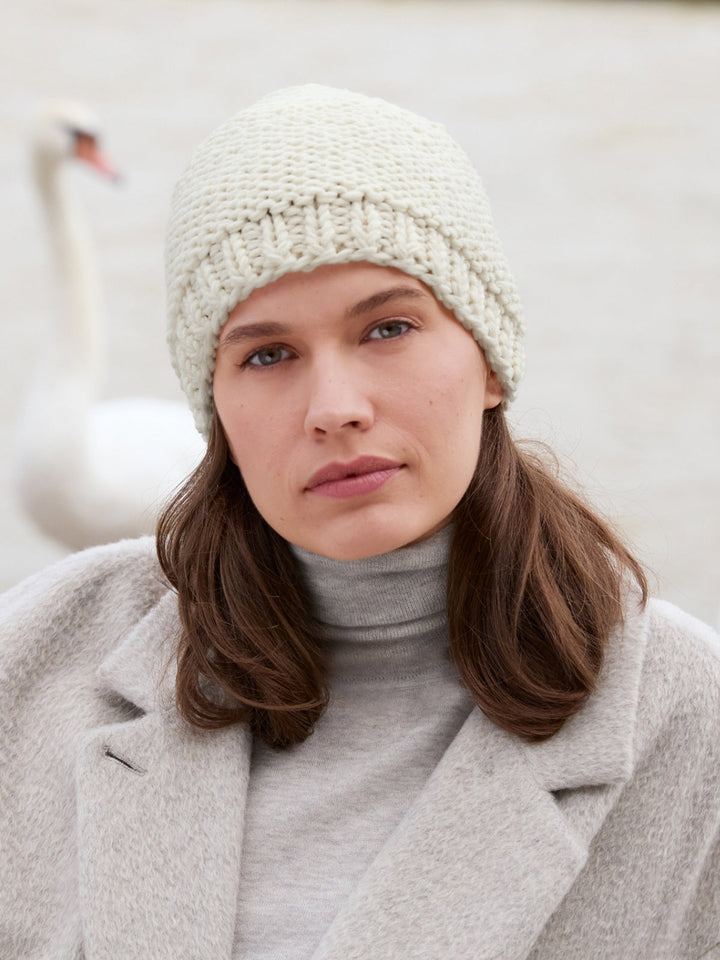 Strickpaket Cool Wool Superbig Mütze