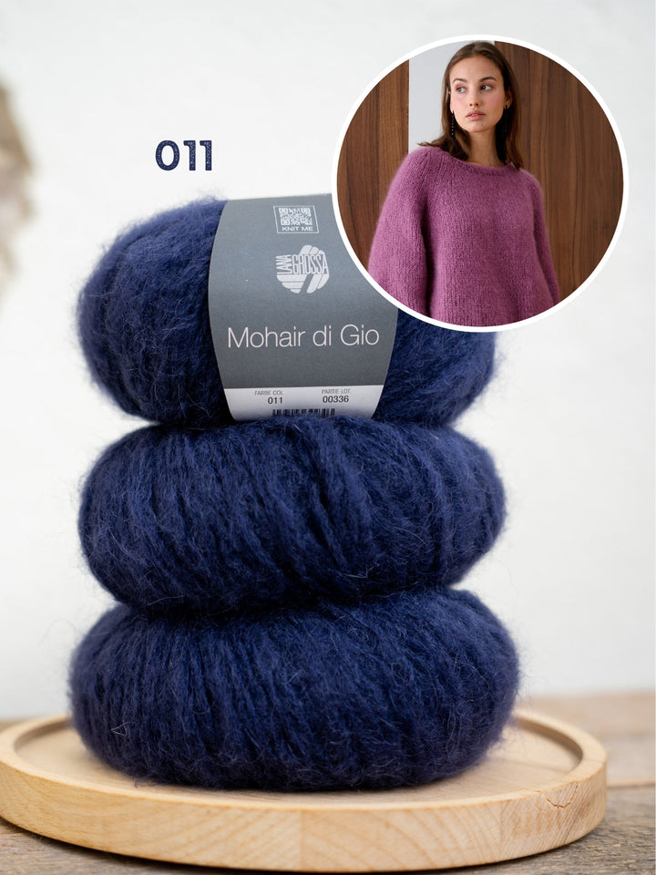 Strickpaket Mohair Di Gio Pullover
