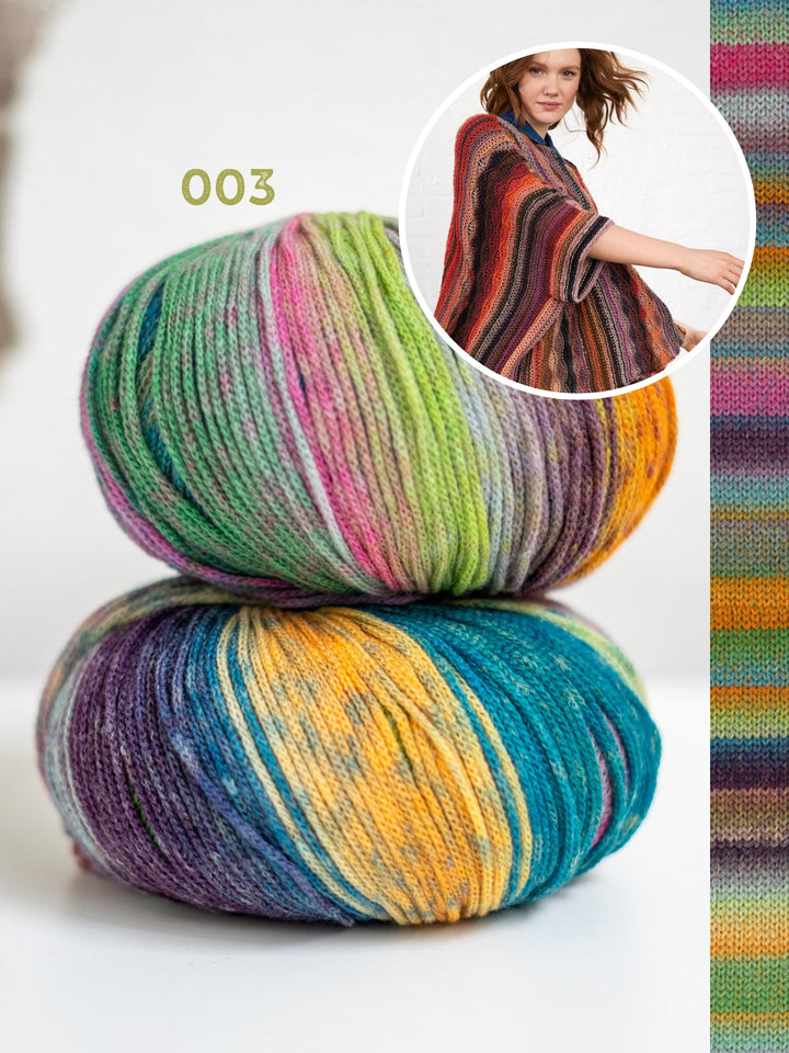 Strickpaket Farfalla Poncho