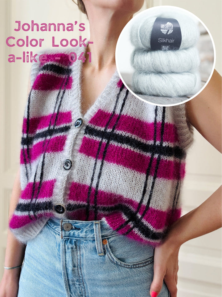 Strickpaket Ceallaigh Weste - Kolibri by Johanna