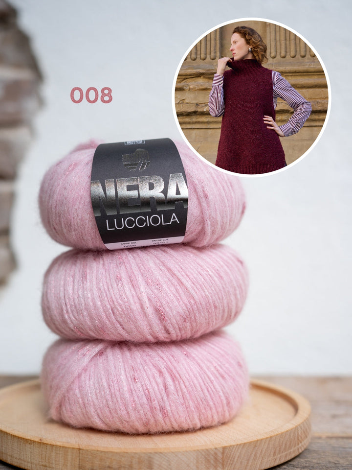 Strickpaket Lucciola langer Pullunder