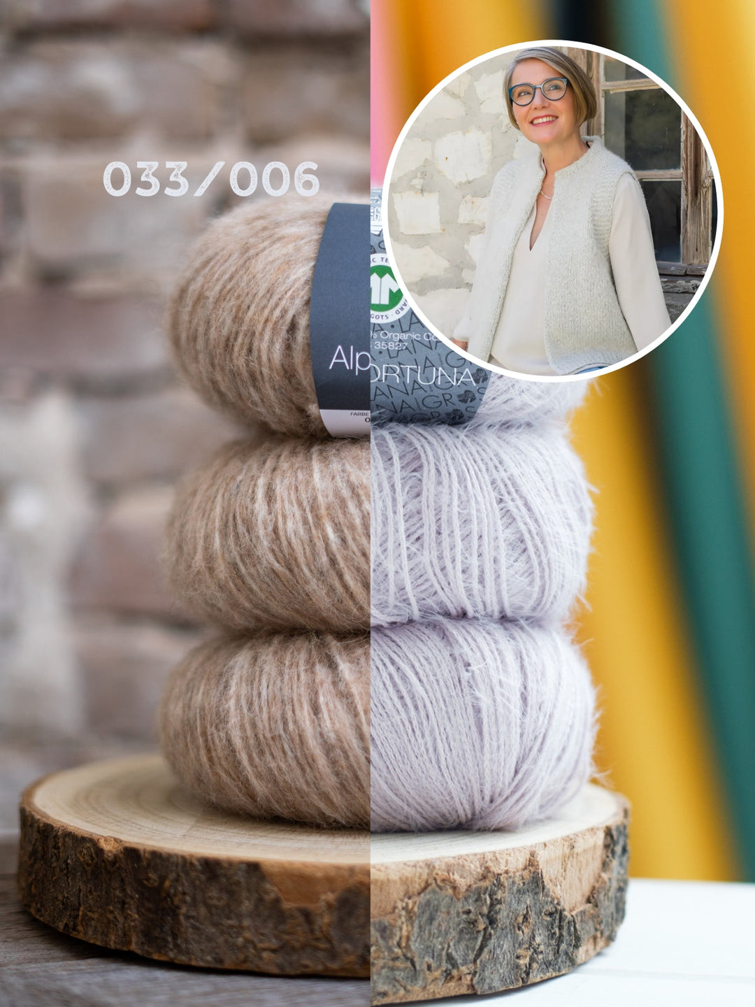 Strickpaket Mae Weste - Tanja Steinbach