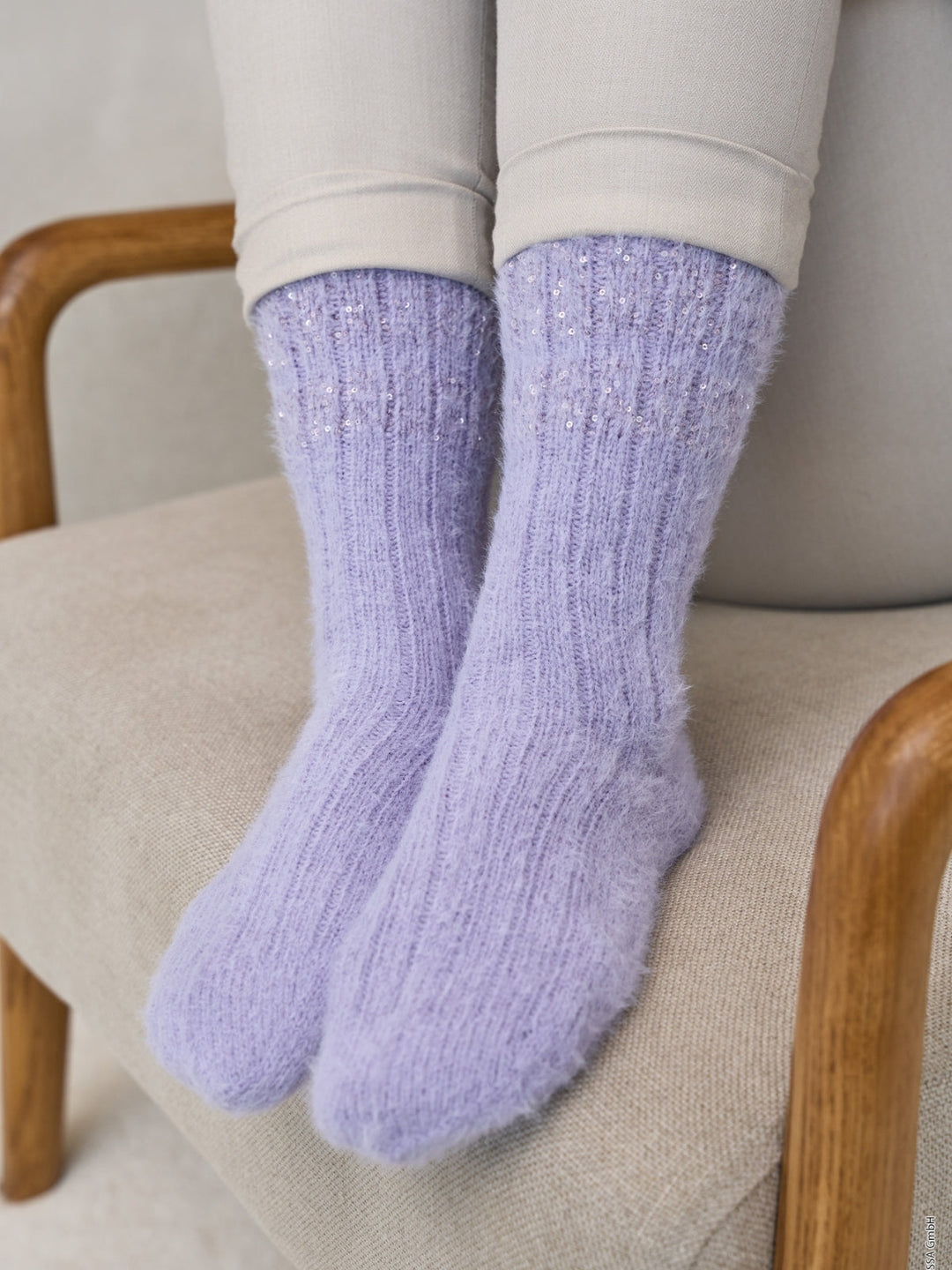 Strickpaket Cosy Glittersocken