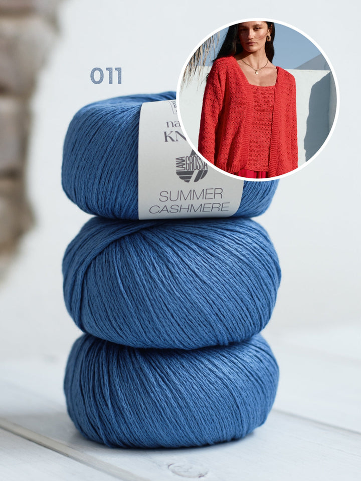 Häkelpaket Summer Cashmere Jacke