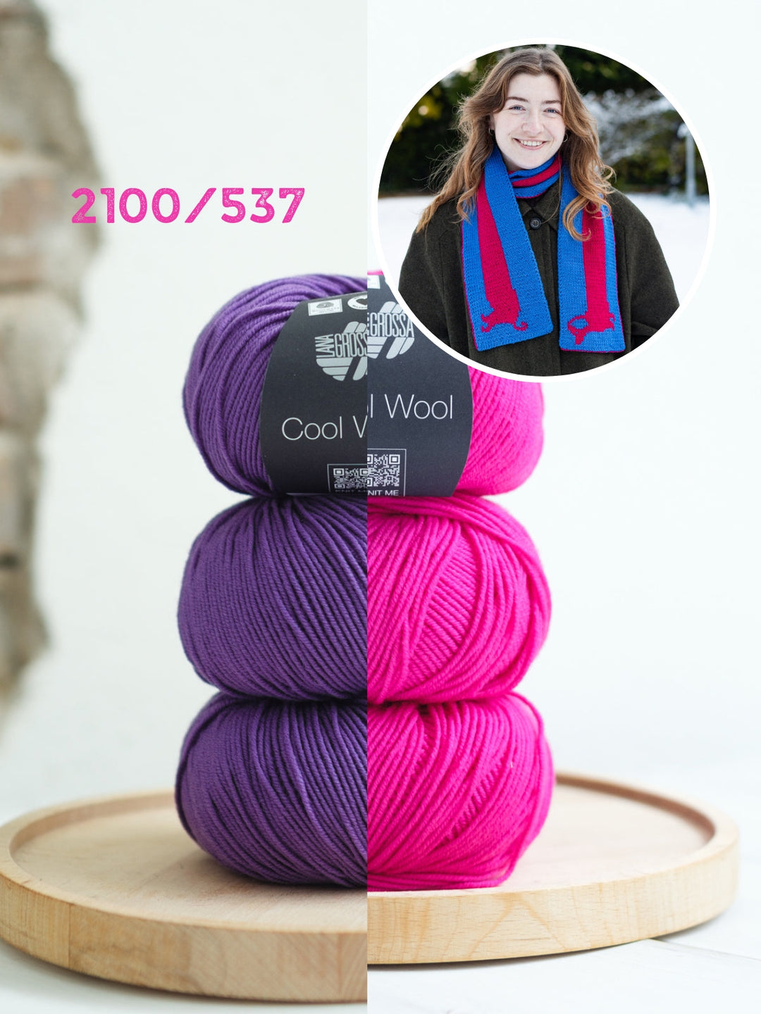 Strickpaket Sausage Dog Scarf - Devout Hand