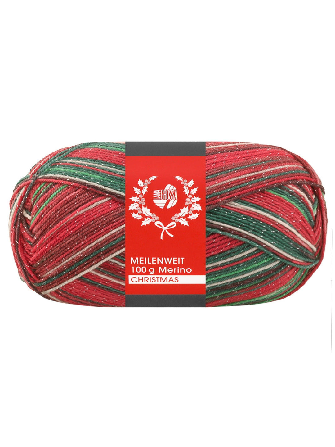Meilenweit 100 Merino Christmas Lurex 6805