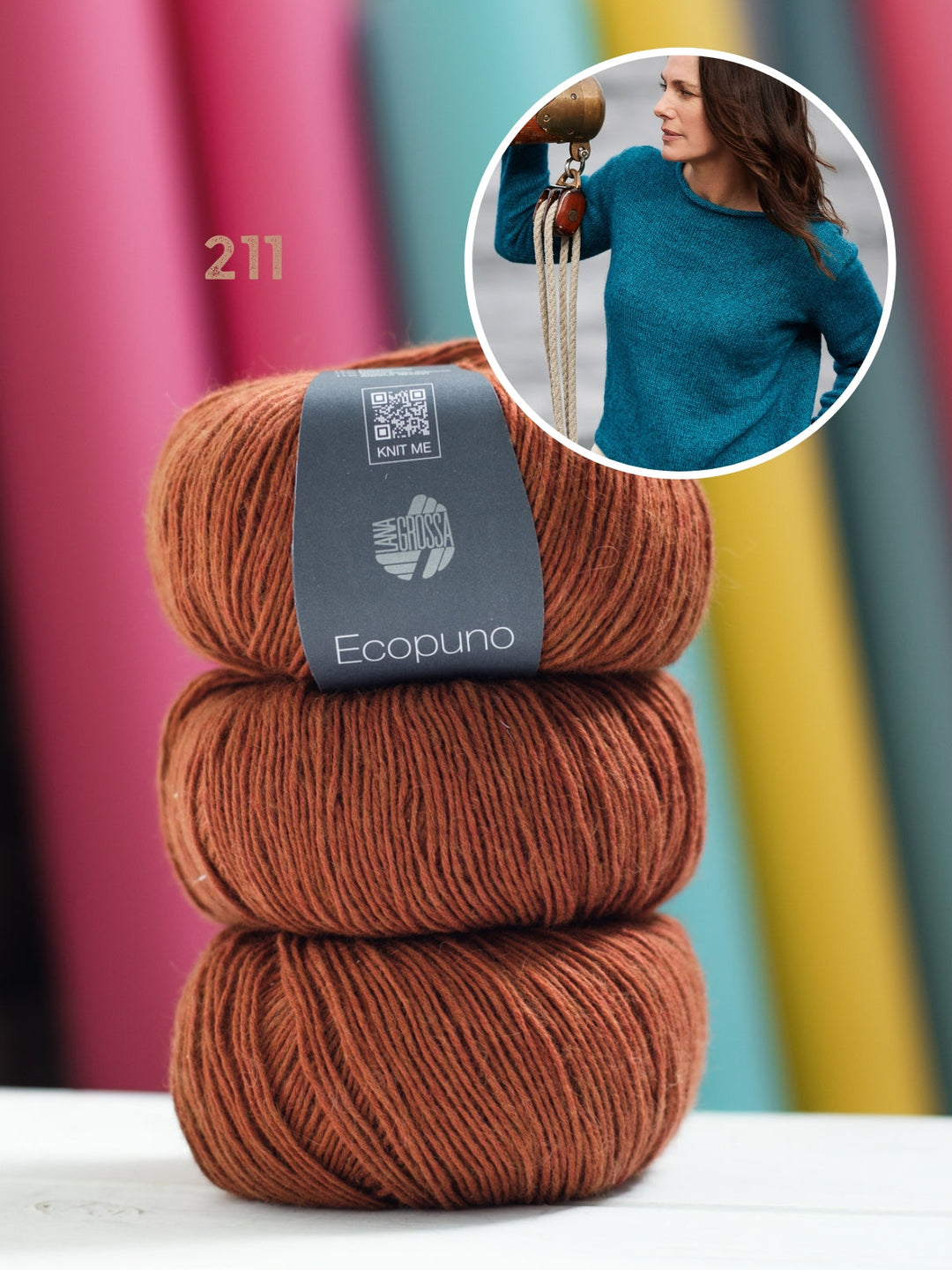 Strickpaket Ecopuno Pullover