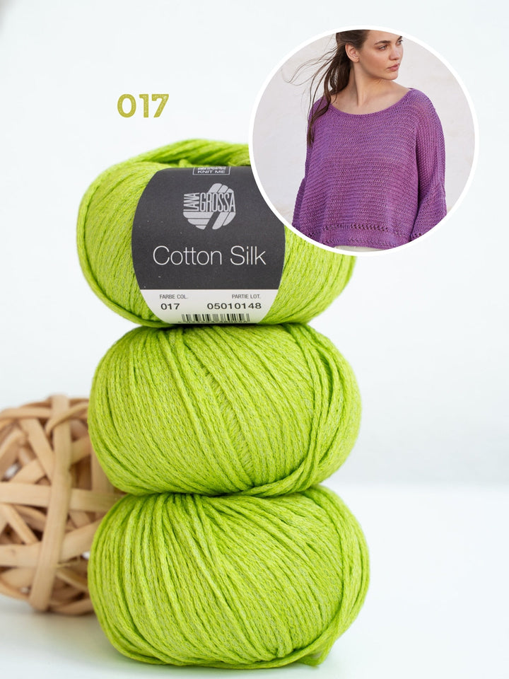 Strickpaket Cotton Silk Shirt