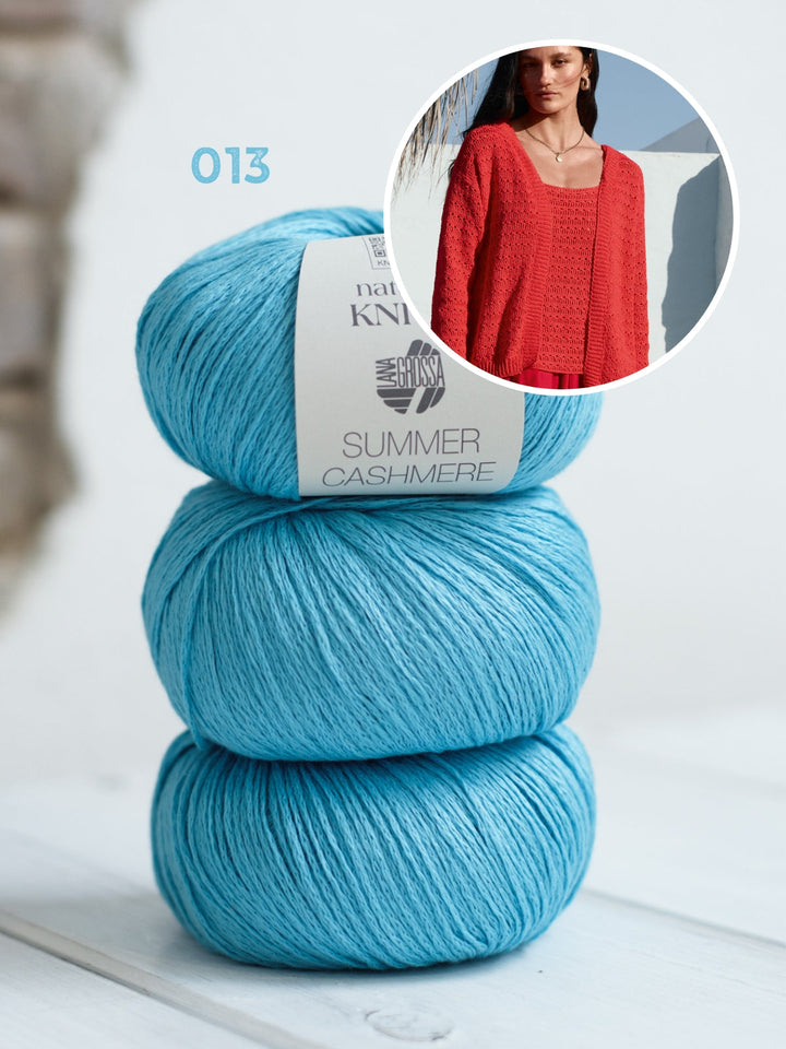 Häkelpaket Summer Cashmere Jacke