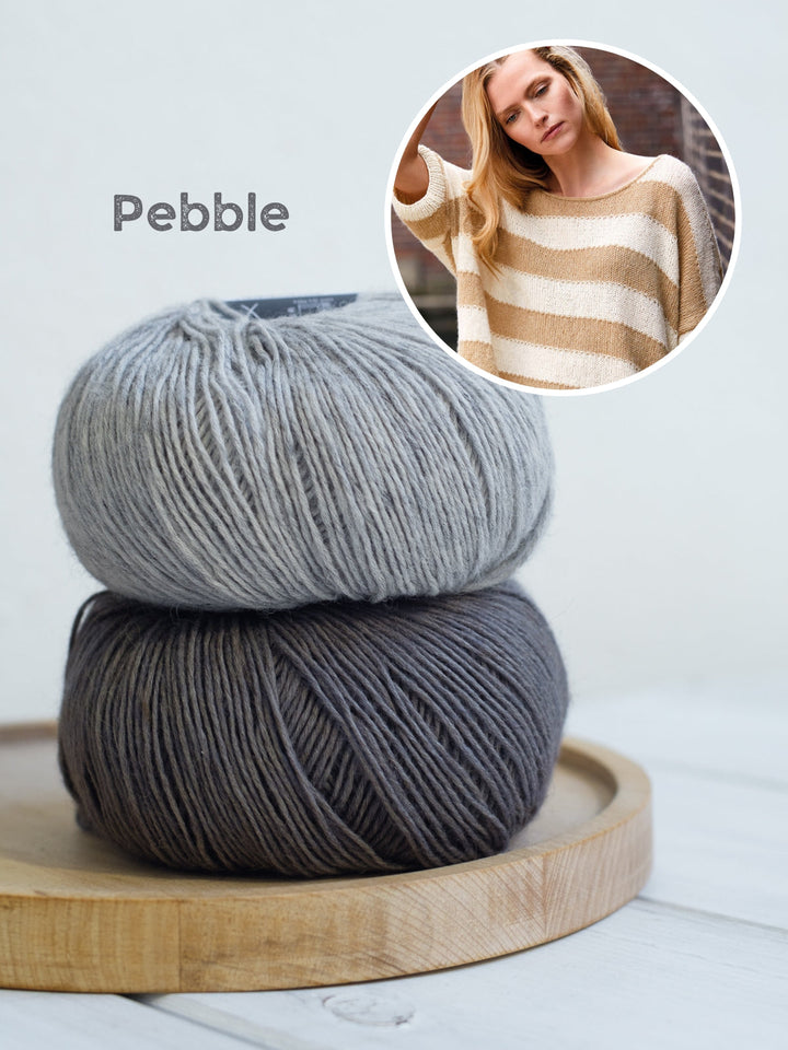 Strickpaket Ecopuno Pullover in zwei Farben