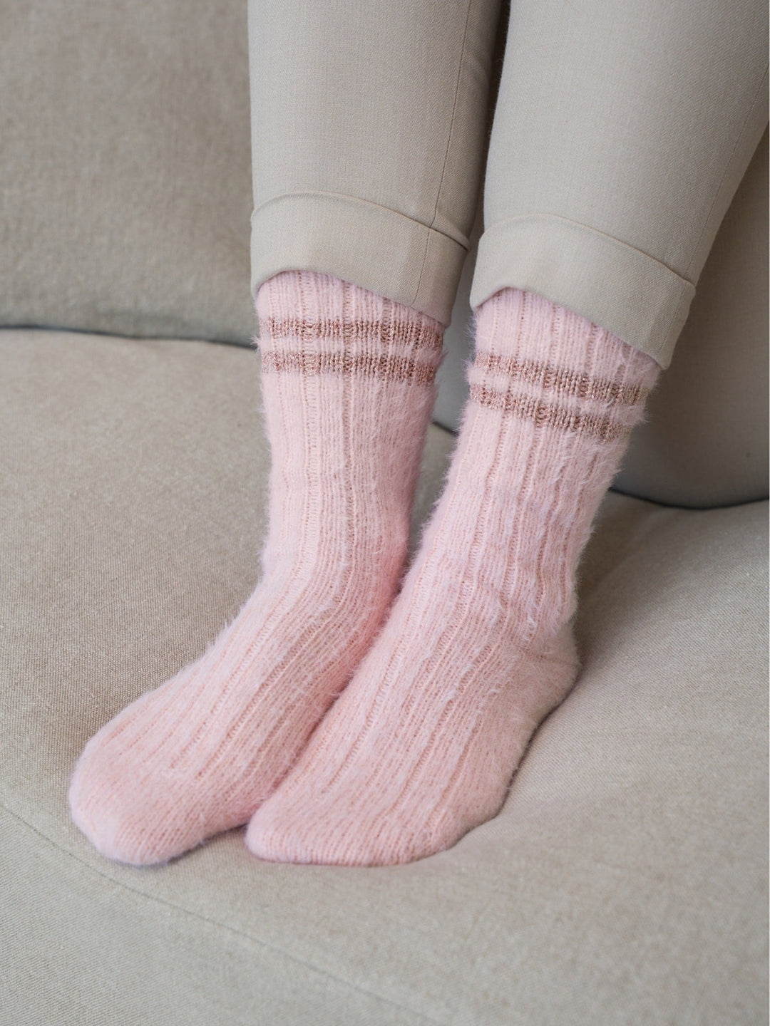 Strickpaket Cosy Glittersocken