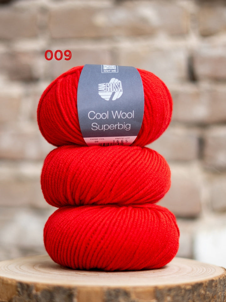Strickpaket Cool Wool Superbig Mütze