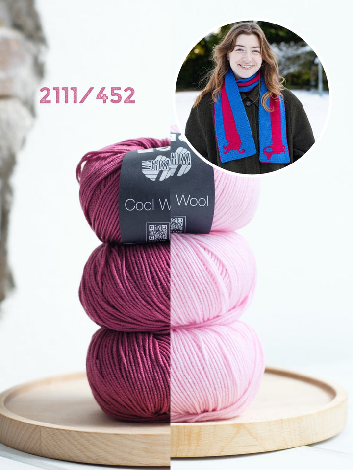 Strickpaket Sausage Dog Scarf - Devout Hand