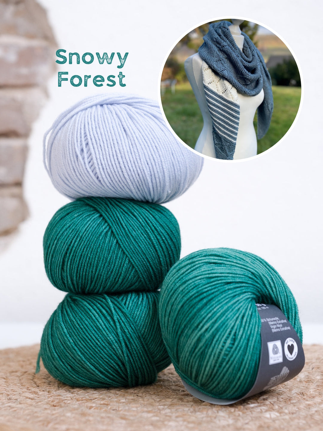 Strickpaket Lizas Tuch Nordic Vibes