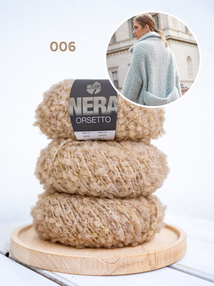 Strickpaket Orsetto Jacke