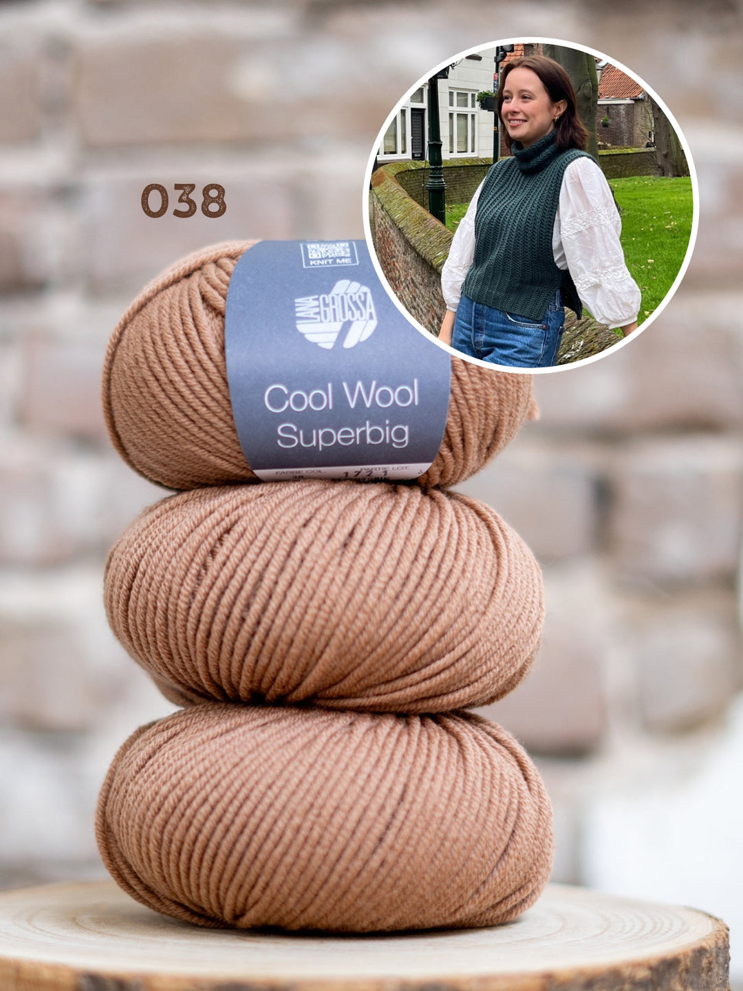 Häkelpaket Cardamom Pullunder – Studio Hook &amp; Yarn