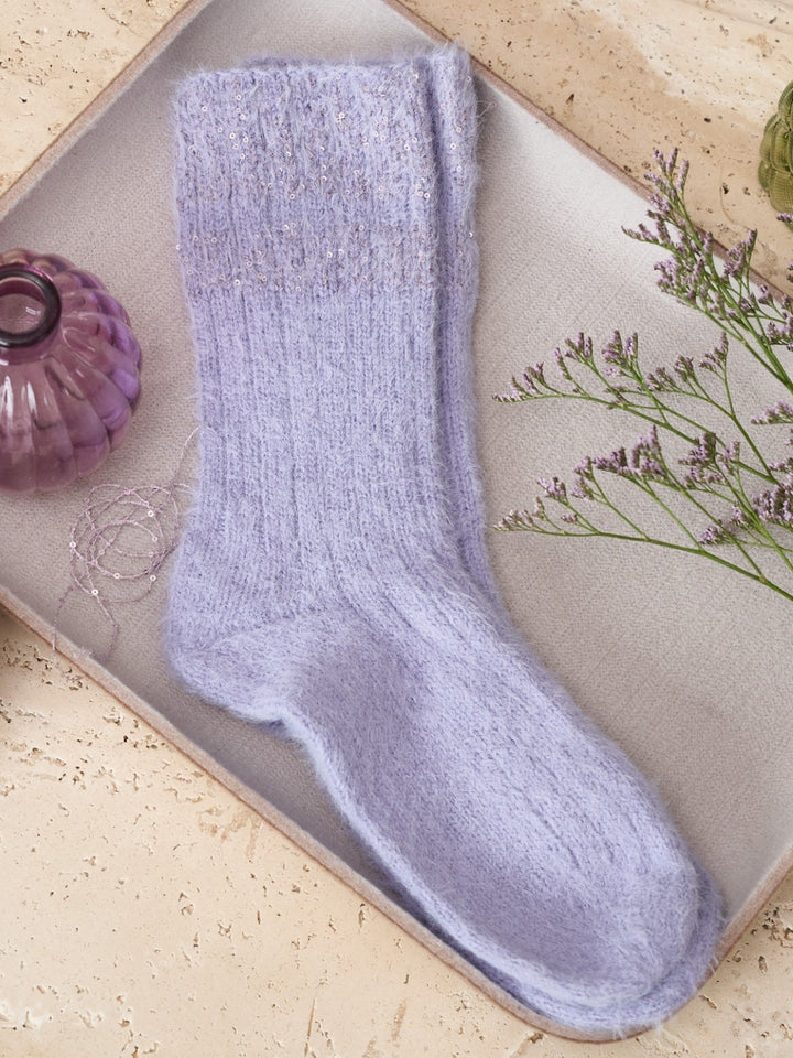Strickpaket Cosy Glittersocken