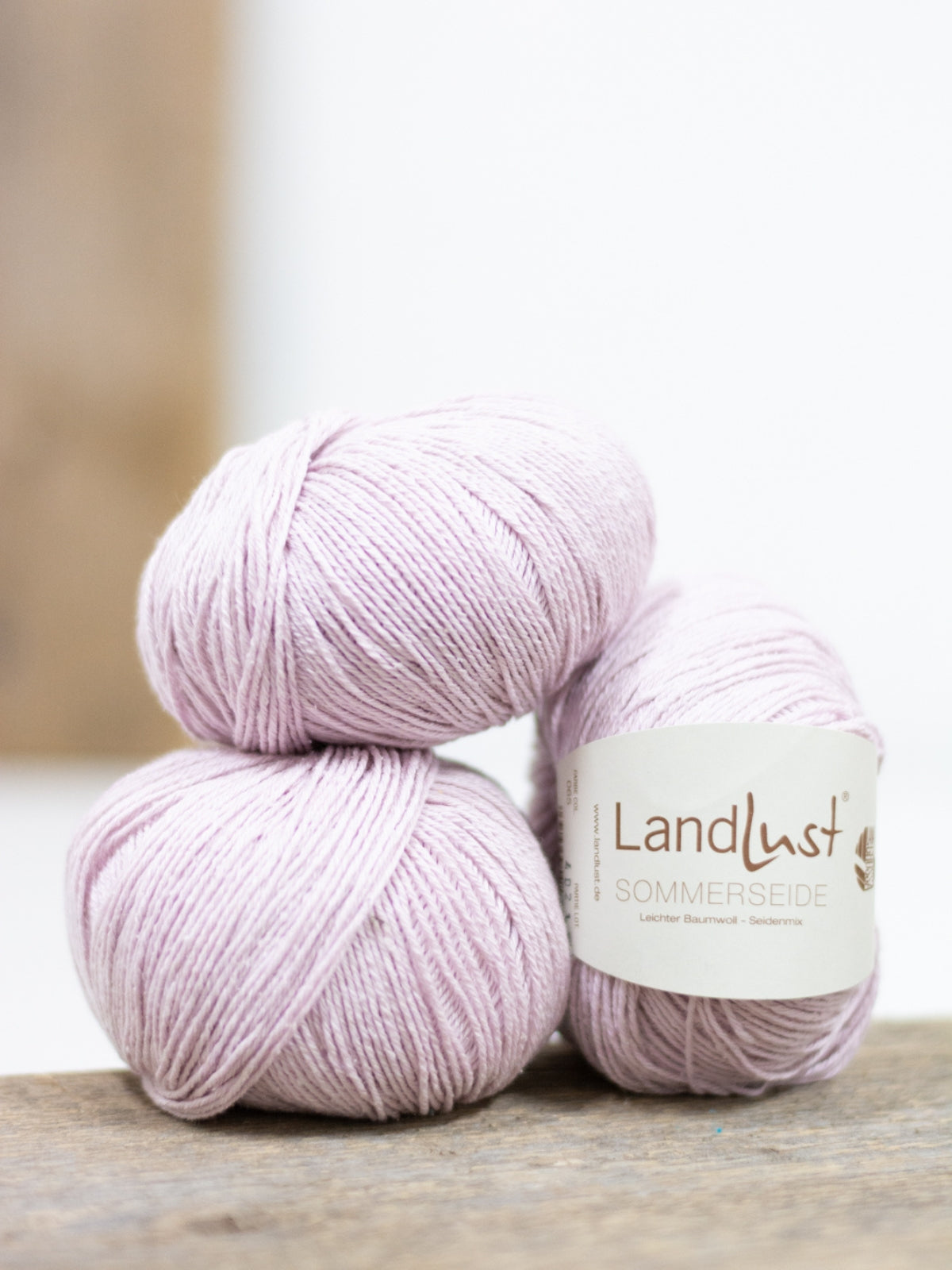 Landlust Sommerseide 065 Pastellrosa