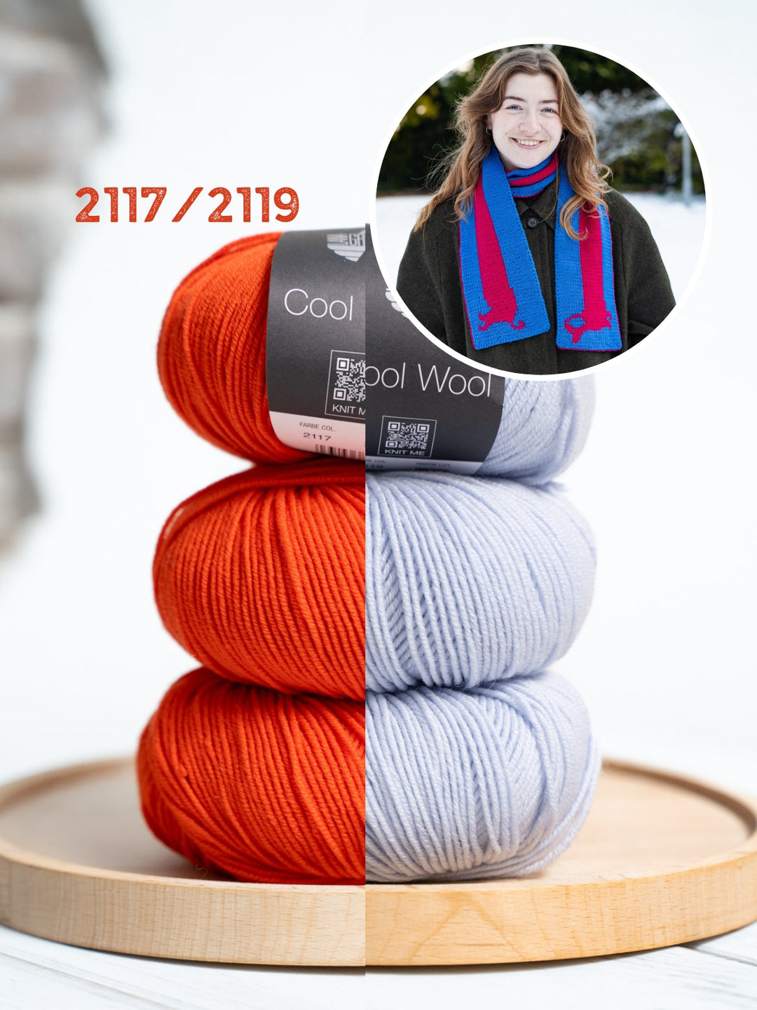 Strickpaket Sausage Dog Scarf - Devout Hand