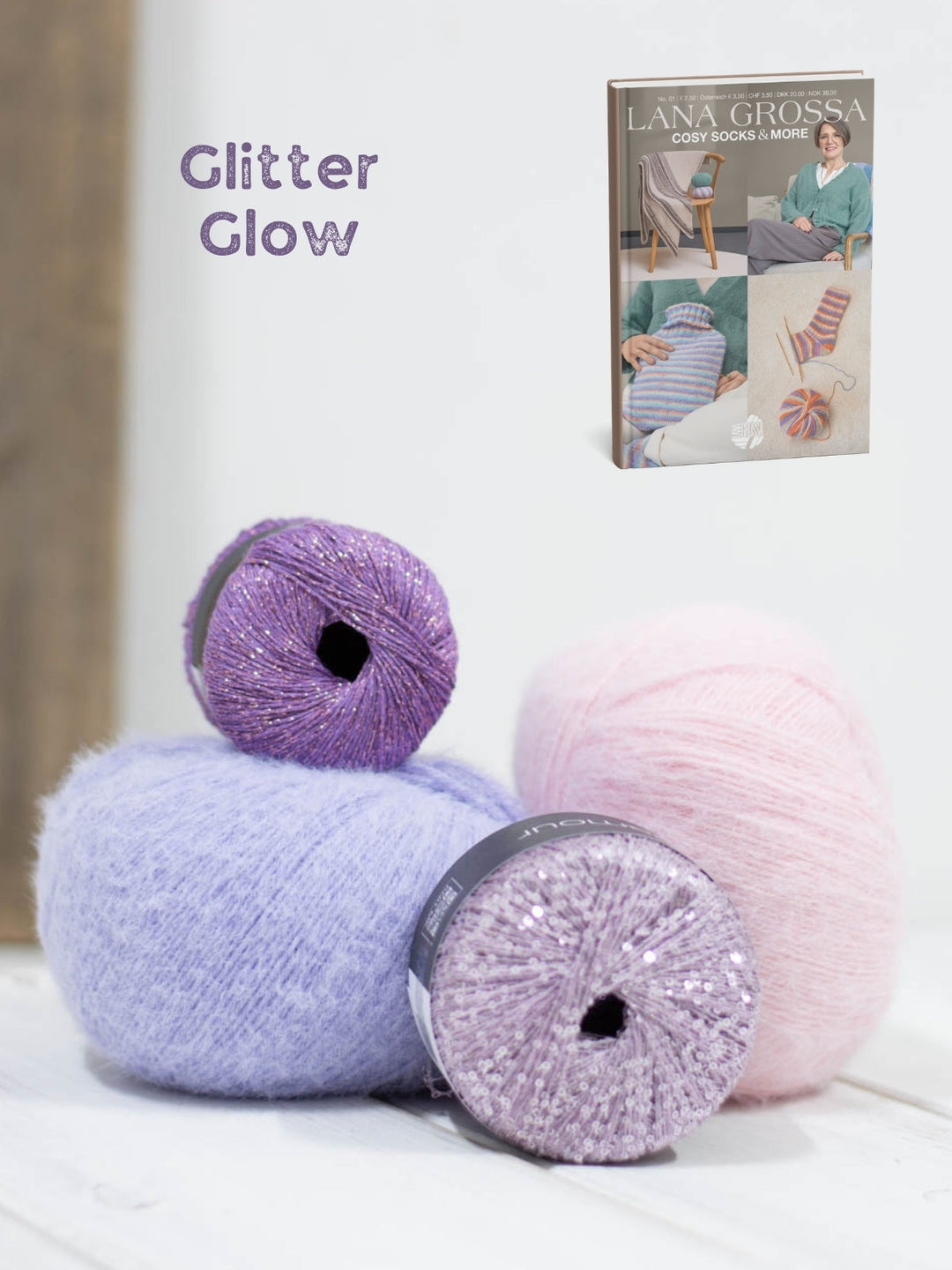 Strickpaket Cosy Glittersocken