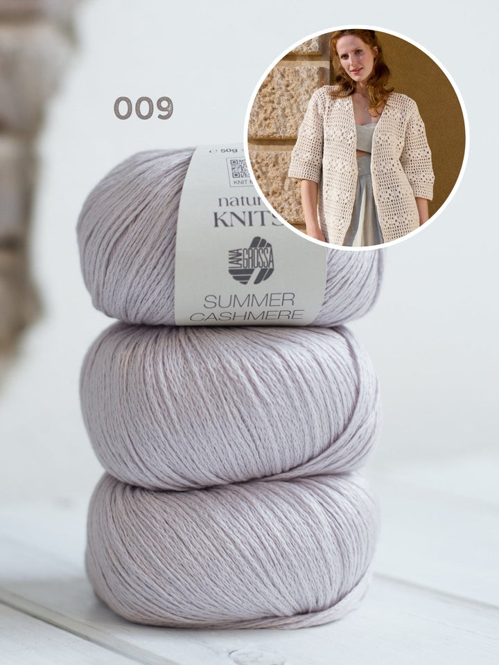 Strickpaket Summer Cashmere Weste