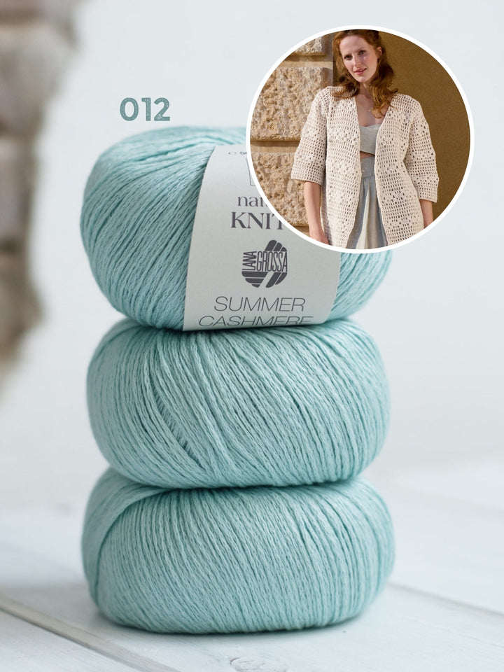 Strickpaket Summer Cashmere Weste