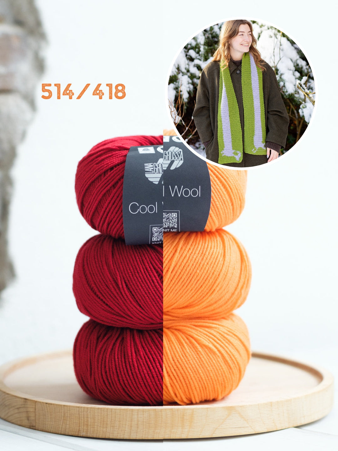 Häkelpaket Sausage Dog Scarf - Devout Hand