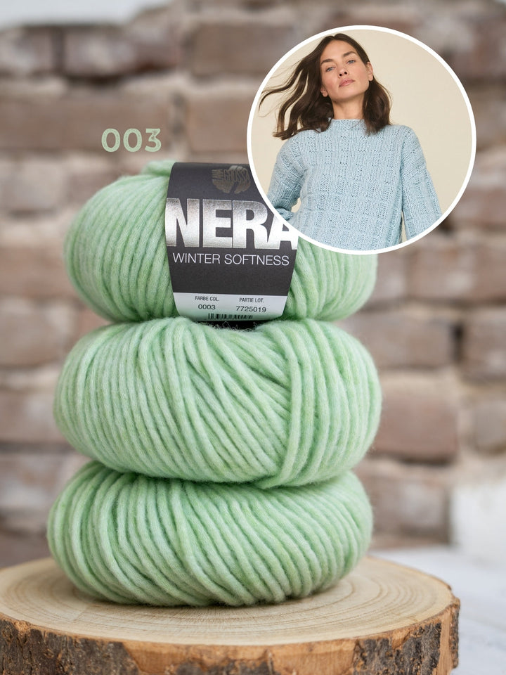 Strickpaket Winter Softness Pullover mit Struktur