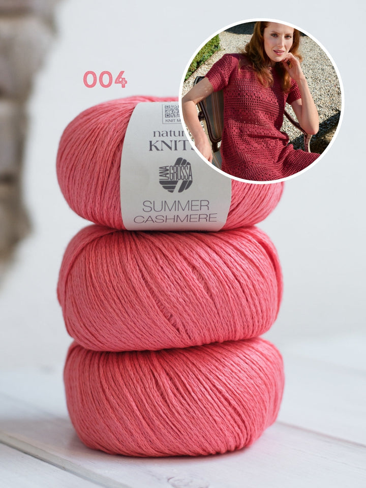 Häkelpaket Summer Cashmere Kleid