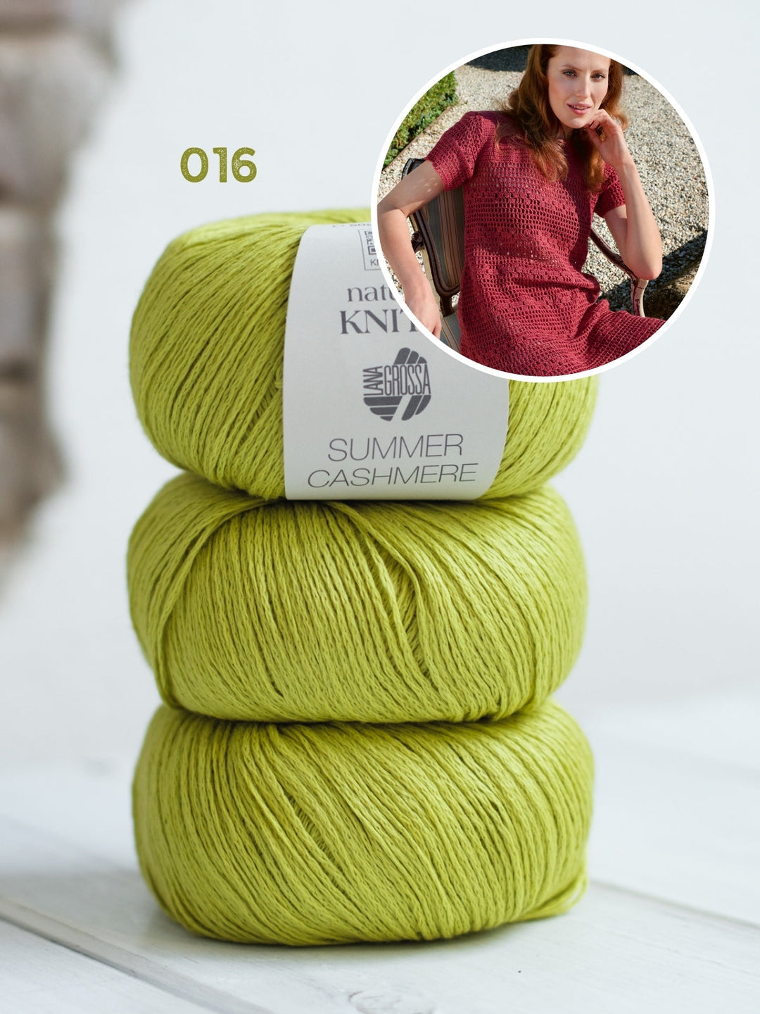 Häkelpaket Summer Cashmere Kleid