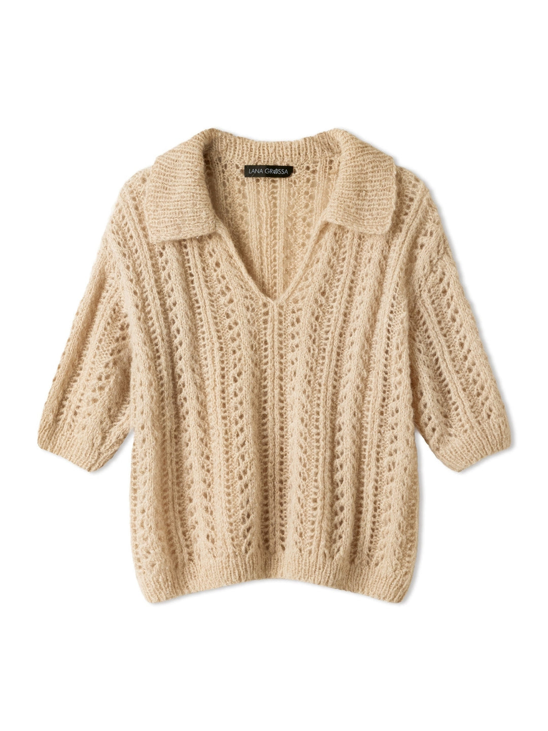 Strickpaket Setasuri Pearls Poloshirt