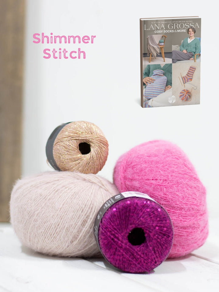 Strickpaket Cosy Glittersocken