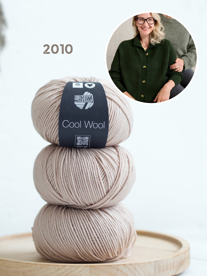 Strickpaket Classy Raglan Jacket - Cool Wool