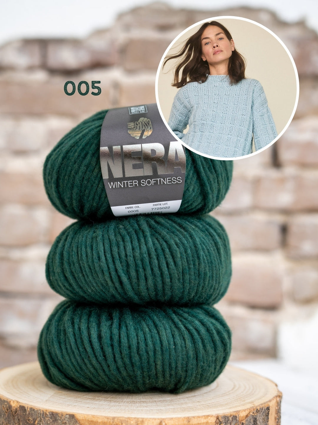 Strickpaket Winter Softness Pullover mit Struktur