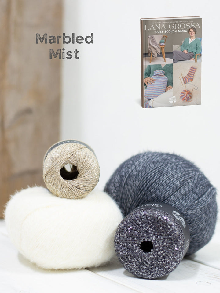 Strickpaket Cosy Glittersocken
