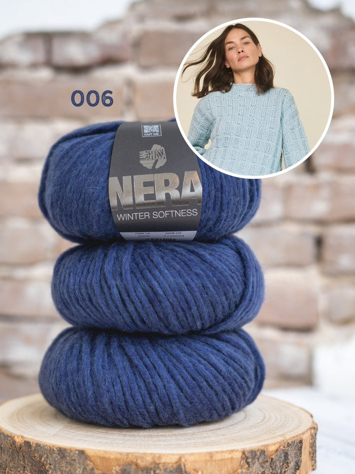 Strickpaket Winter Softness Pullover mit Struktur