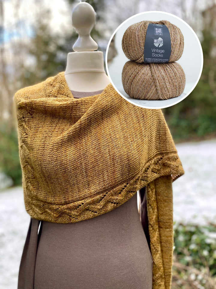Strickpaket Lizas Tuch Shifting Strands