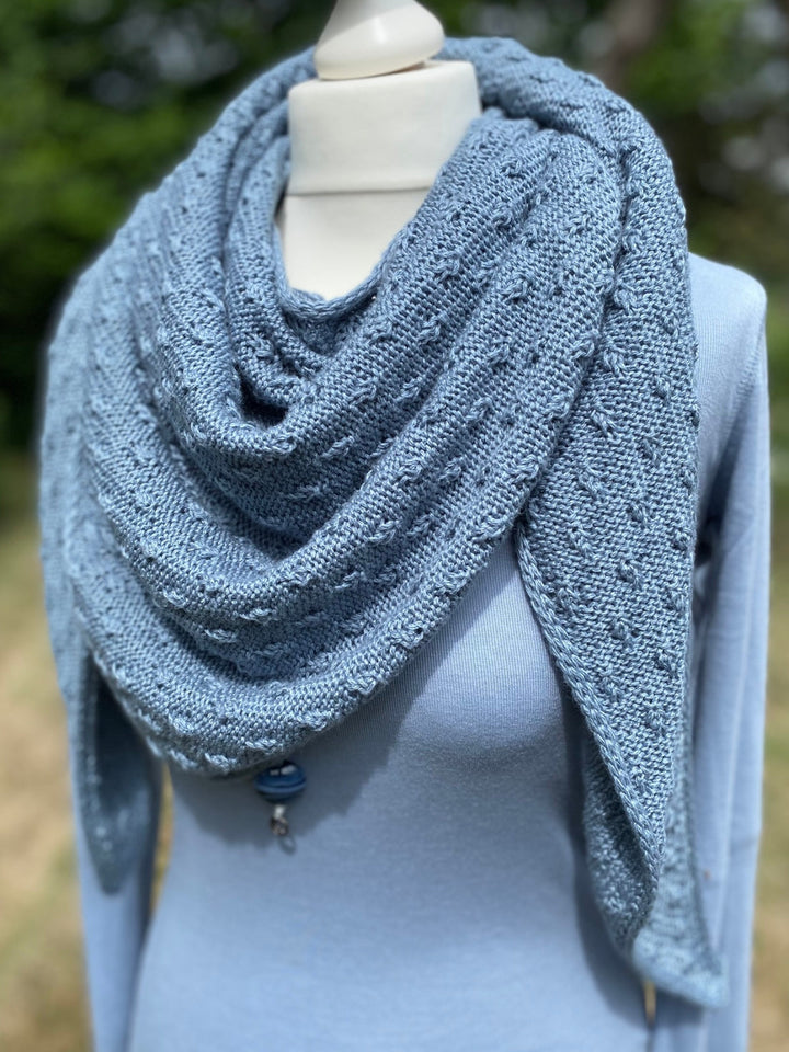 Strickpaket Lizas Tuch Little Blossoms