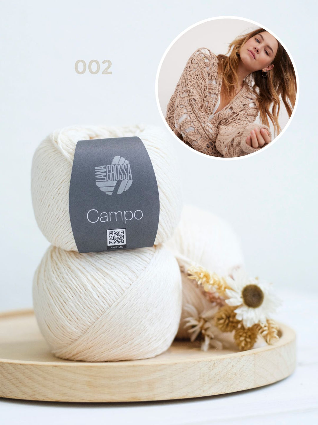 Häkelpaket Campo Cardigan
