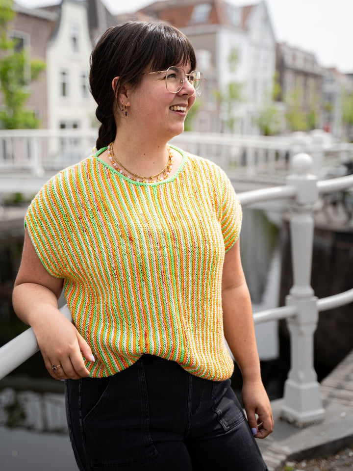 Strickpaket Rippenshirt Torto Glamcot