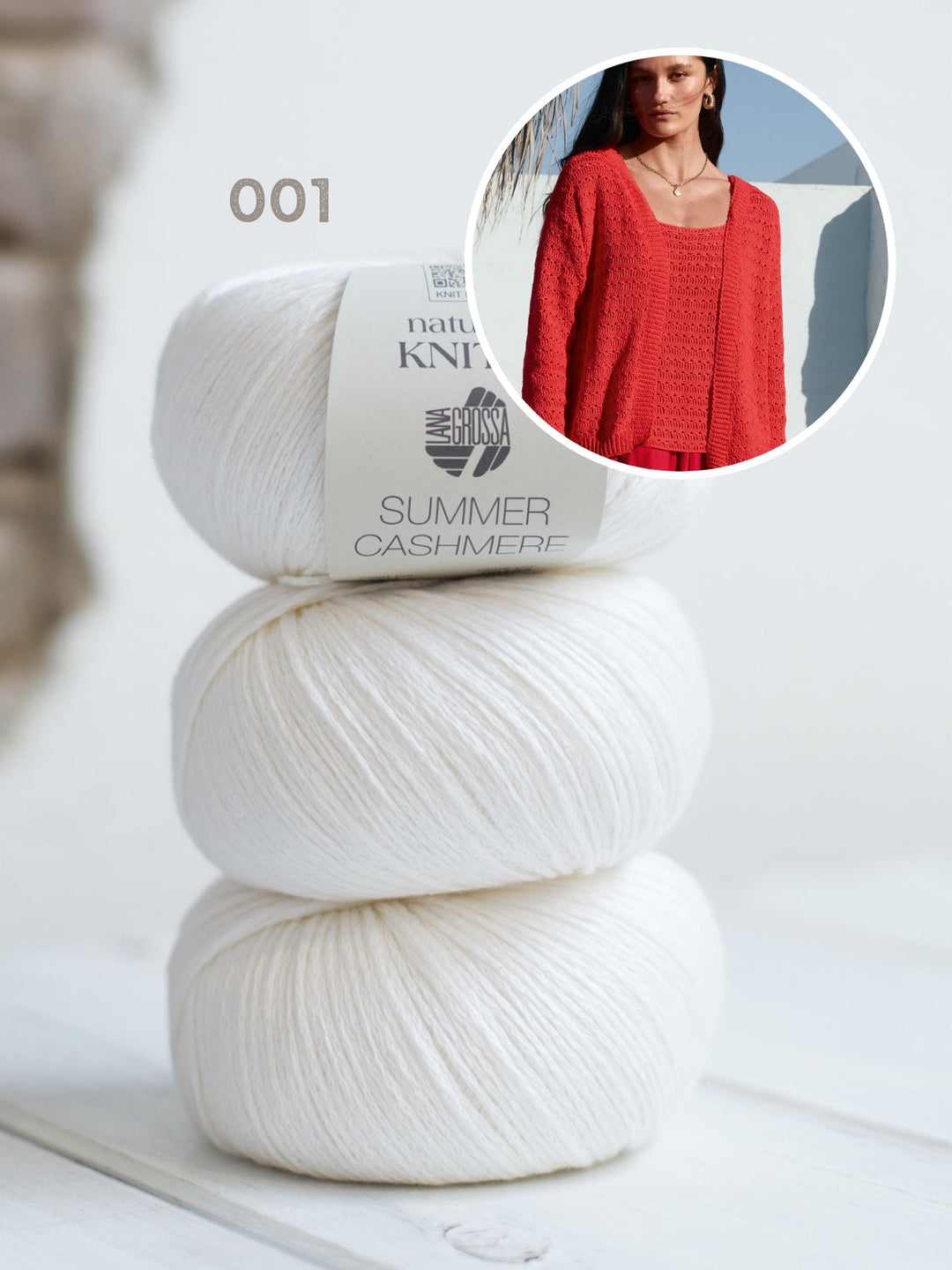 Häkelpaket Summer Cashmere Jacke