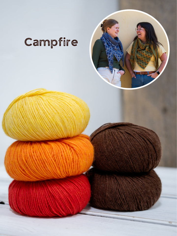 Strickpaket Mosaik Tuch