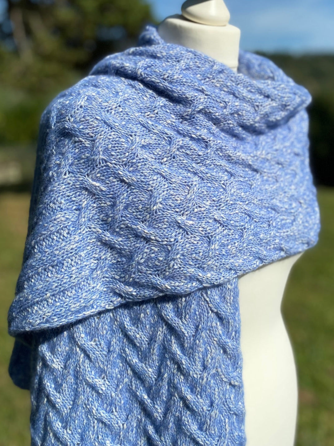 Strickpaket Lizas Tuch Braid Lines