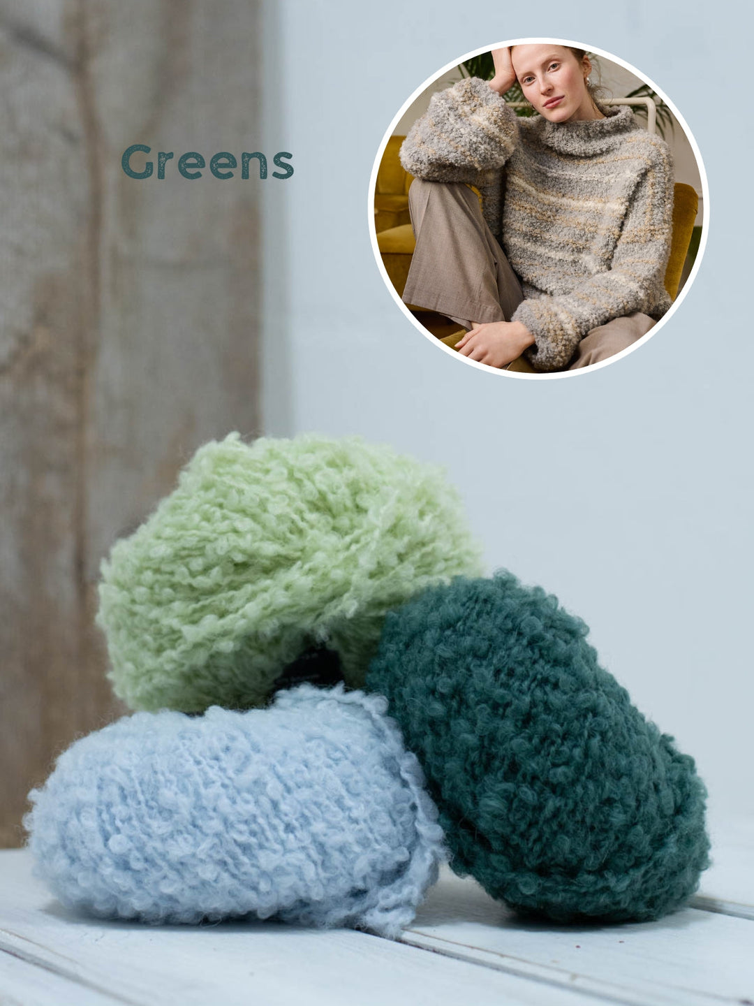 Strickpaket Orsetto Streifenpullover