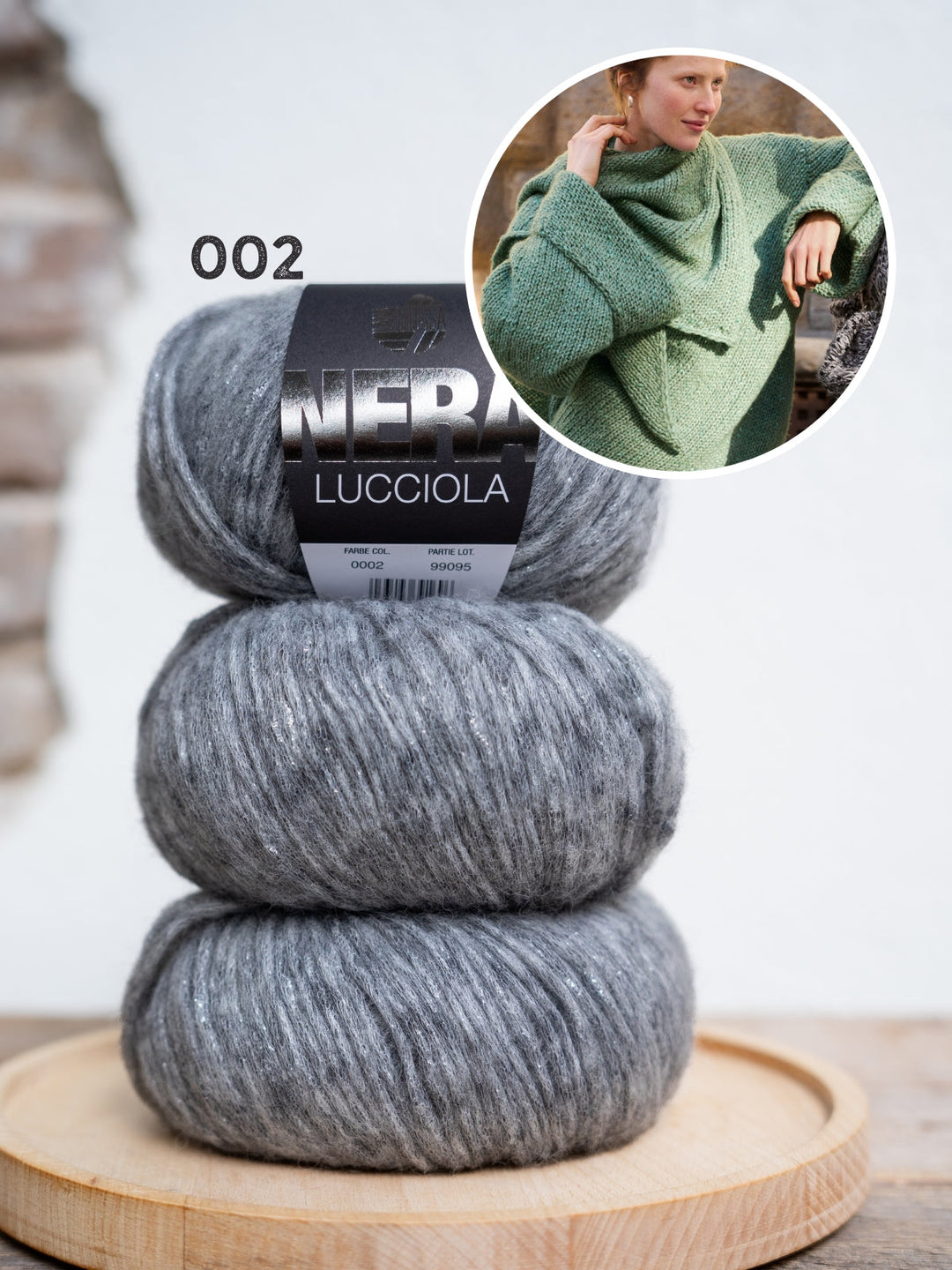 Strickpaket Lucciola Dreieckstuch