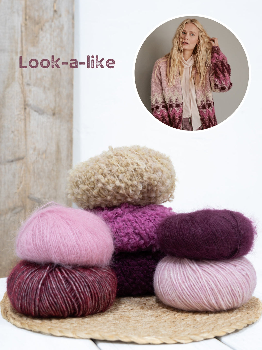 Strickpaket Natural Alpaca Pelo Orsetto Silkhair Jacke