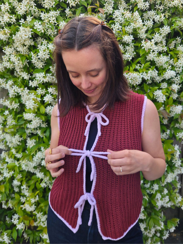 Häkelpaket Vanilla Weste - Studio Hook &amp; Yarn
