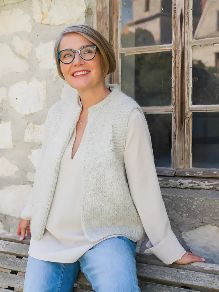 Strickpaket Mae Weste - Tanja Steinbach