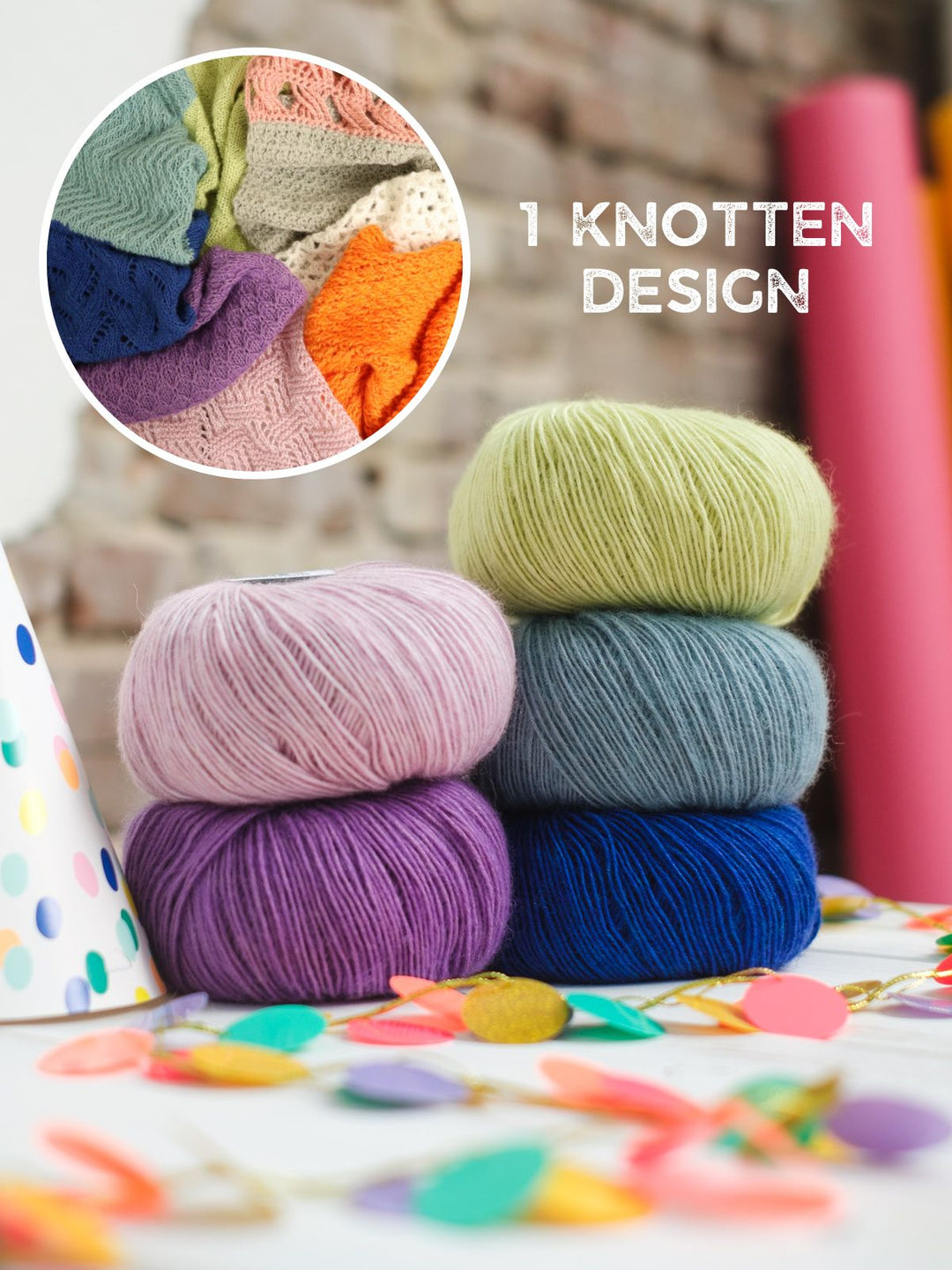 Strick- und/oder Häkelpaket Knotten MAL &